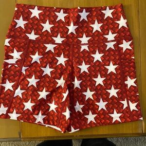 5” Red Stars CVG Shorts